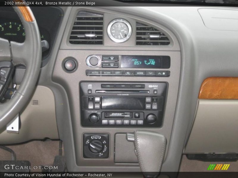 Controls of 2002 QX4 4x4