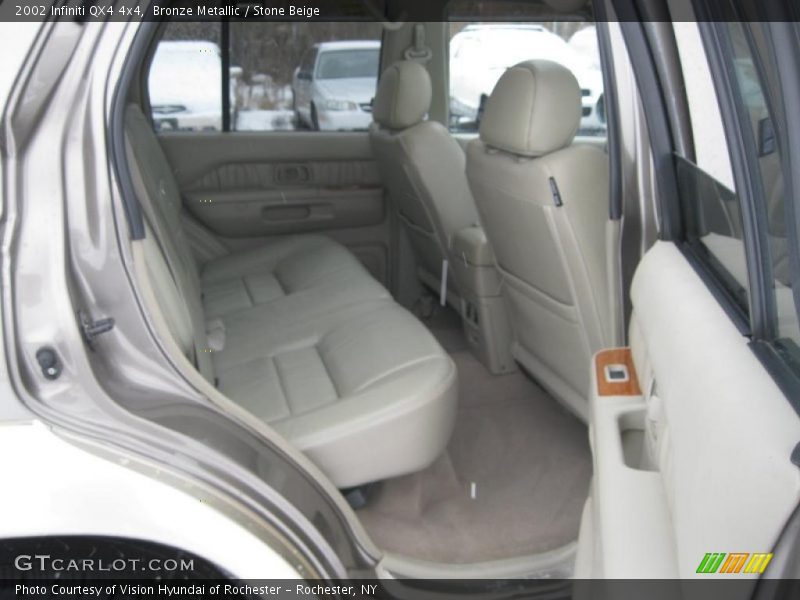  2002 QX4 4x4 Stone Beige Interior