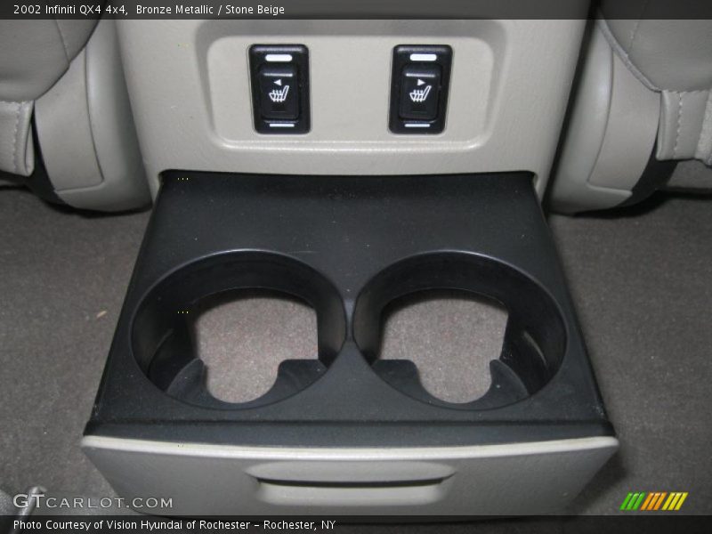 Bronze Metallic / Stone Beige 2002 Infiniti QX4 4x4