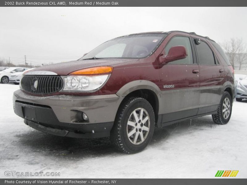 Medium Red / Medium Oak 2002 Buick Rendezvous CXL AWD