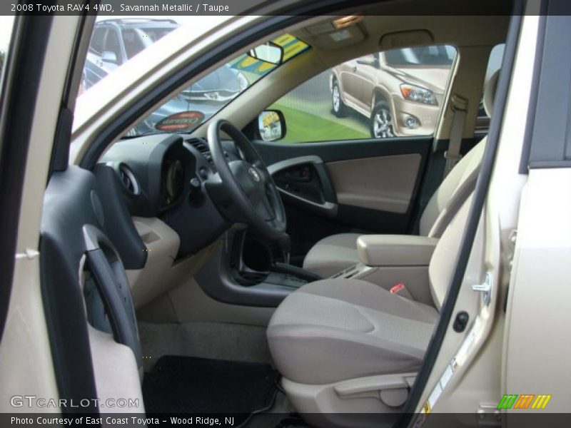 Savannah Metallic / Taupe 2008 Toyota RAV4 4WD