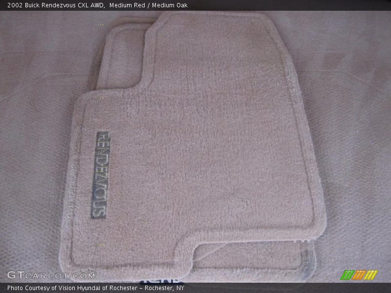 Medium Red / Medium Oak 2002 Buick Rendezvous CXL AWD