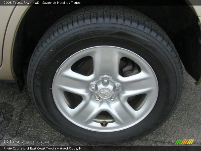 Savannah Metallic / Taupe 2008 Toyota RAV4 4WD