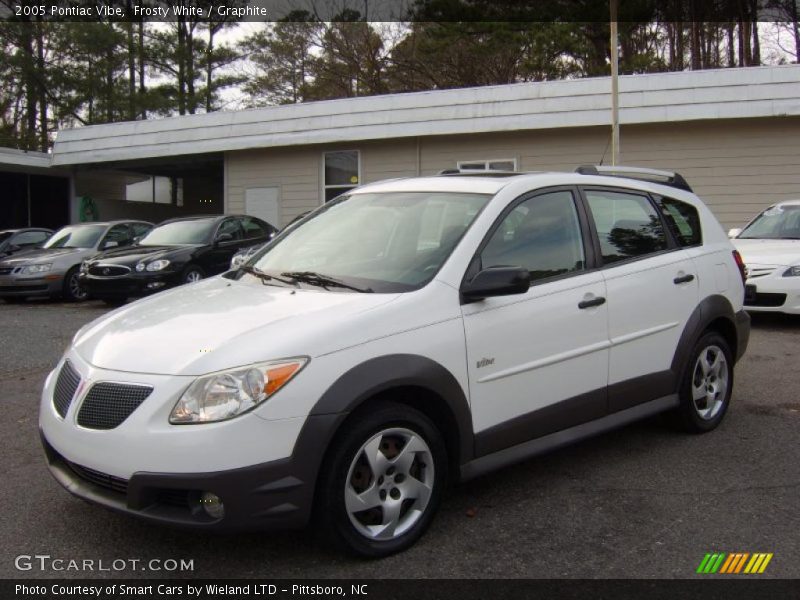 Frosty White / Graphite 2005 Pontiac Vibe