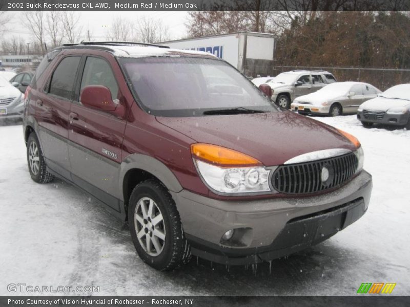 Medium Red / Medium Oak 2002 Buick Rendezvous CXL AWD