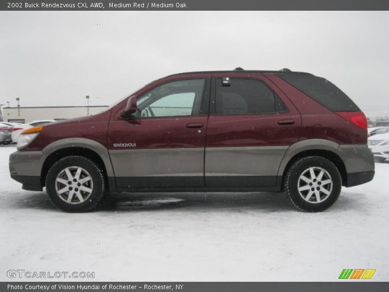 Medium Red / Medium Oak 2002 Buick Rendezvous CXL AWD