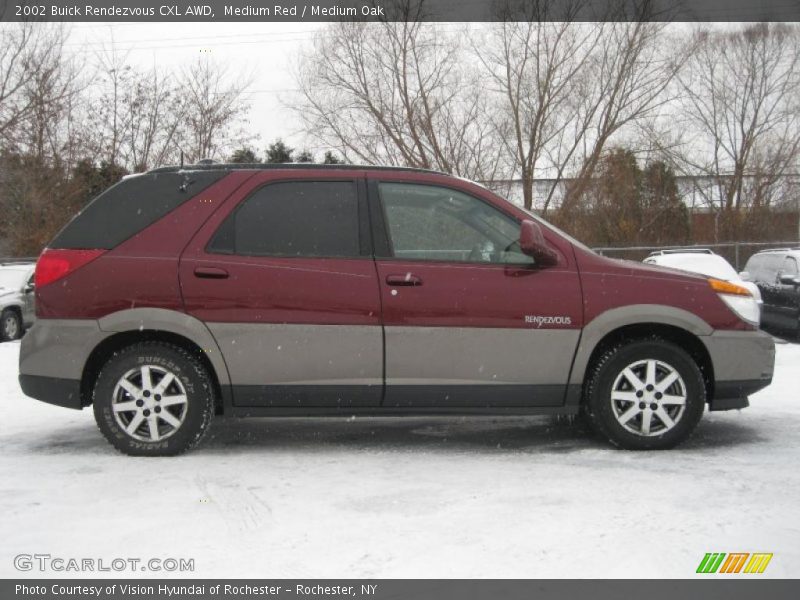 Medium Red / Medium Oak 2002 Buick Rendezvous CXL AWD