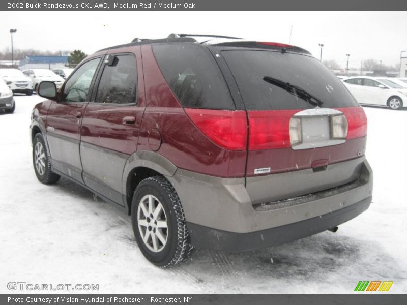 Medium Red / Medium Oak 2002 Buick Rendezvous CXL AWD