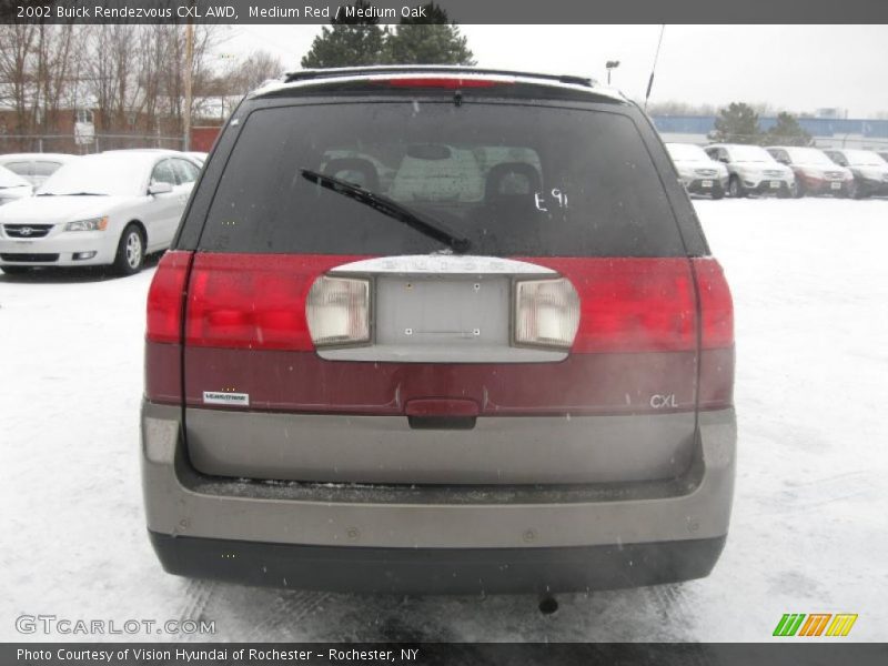 Medium Red / Medium Oak 2002 Buick Rendezvous CXL AWD