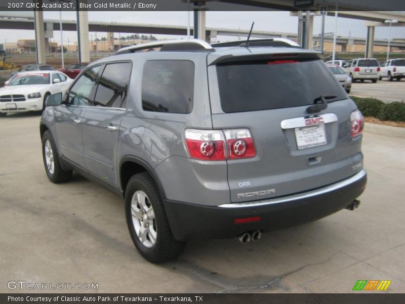 Blue Gold Metallic / Ebony 2007 GMC Acadia SLT