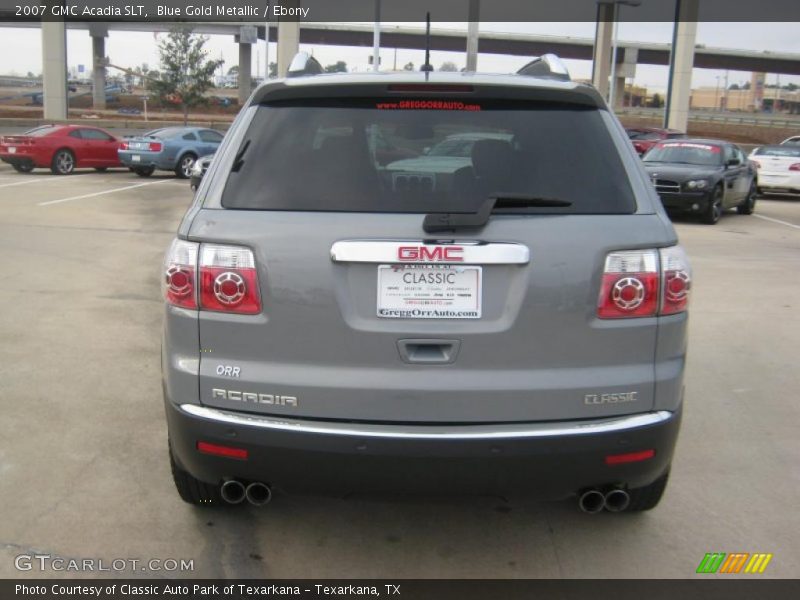 Blue Gold Metallic / Ebony 2007 GMC Acadia SLT