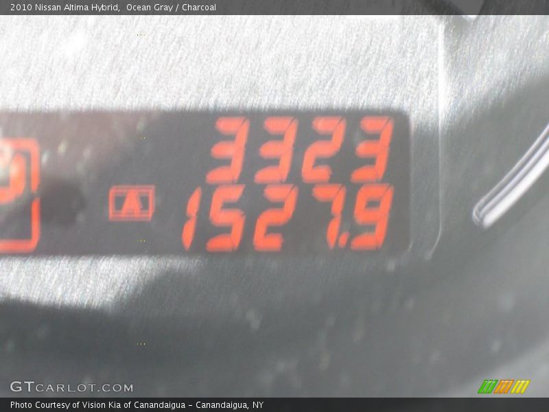 Ocean Gray / Charcoal 2010 Nissan Altima Hybrid