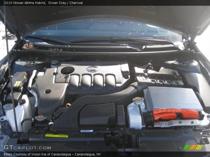 2010 Altima Hybrid Engine - 2.5 Liter GDI DOHC 16-Valve CVTCS 4 Cylinder Gasoline/Electric Hybrid