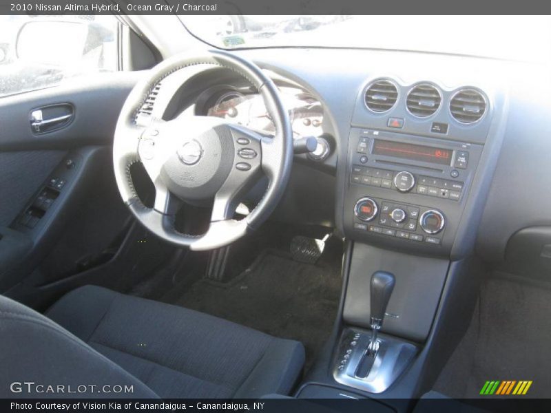 Ocean Gray / Charcoal 2010 Nissan Altima Hybrid