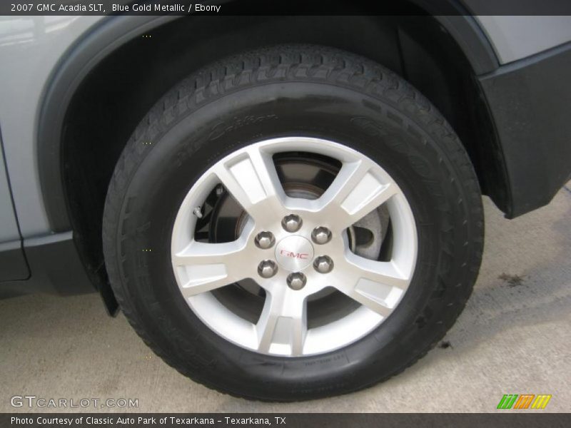 Blue Gold Metallic / Ebony 2007 GMC Acadia SLT