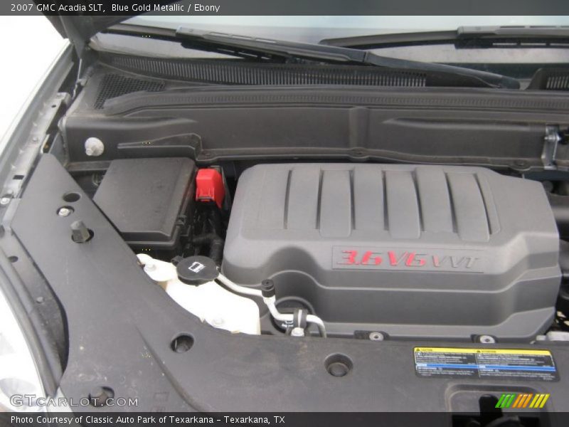 Blue Gold Metallic / Ebony 2007 GMC Acadia SLT