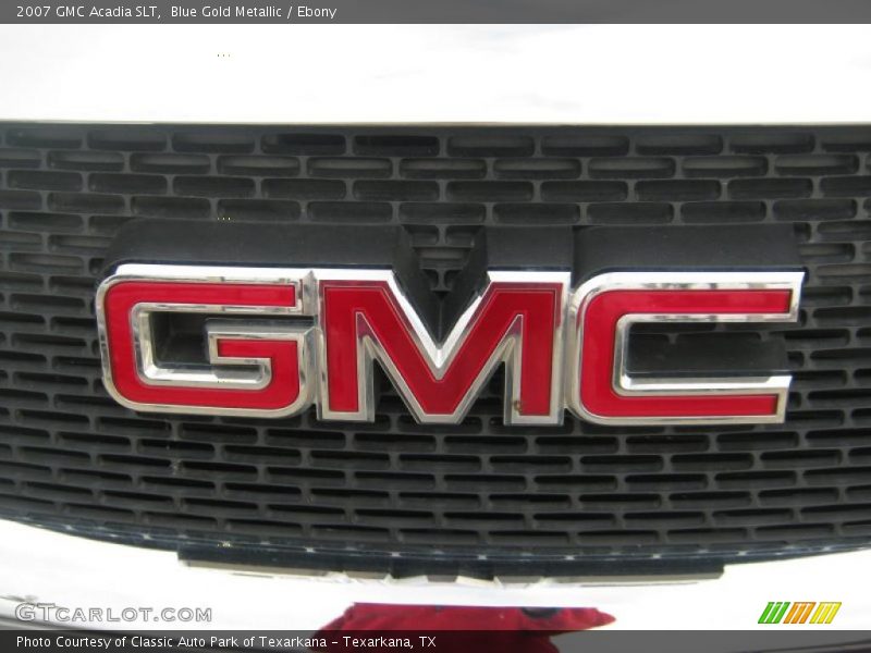 Blue Gold Metallic / Ebony 2007 GMC Acadia SLT