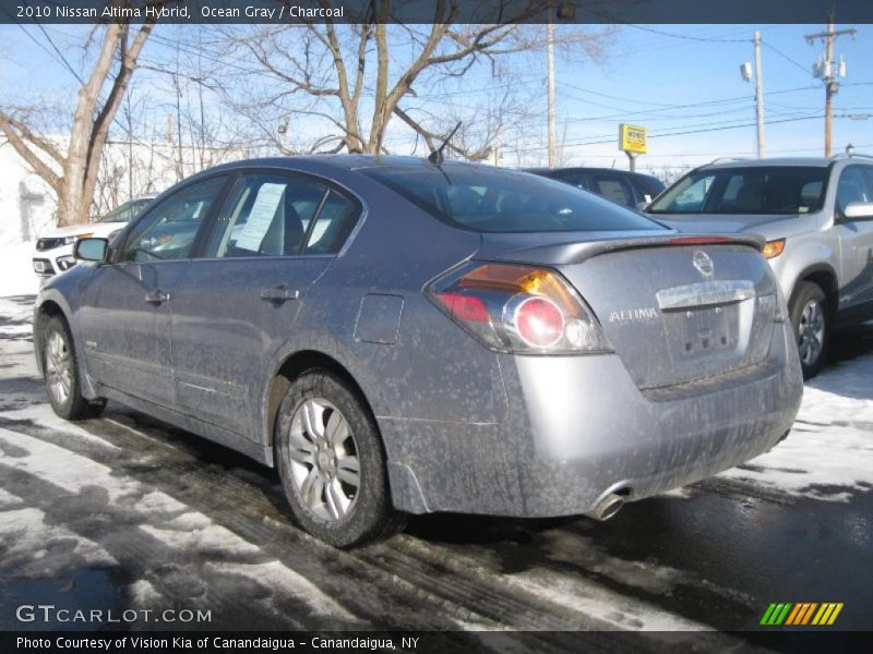 Ocean Gray / Charcoal 2010 Nissan Altima Hybrid