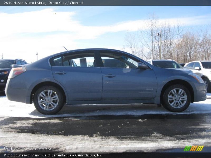 Ocean Gray / Charcoal 2010 Nissan Altima Hybrid
