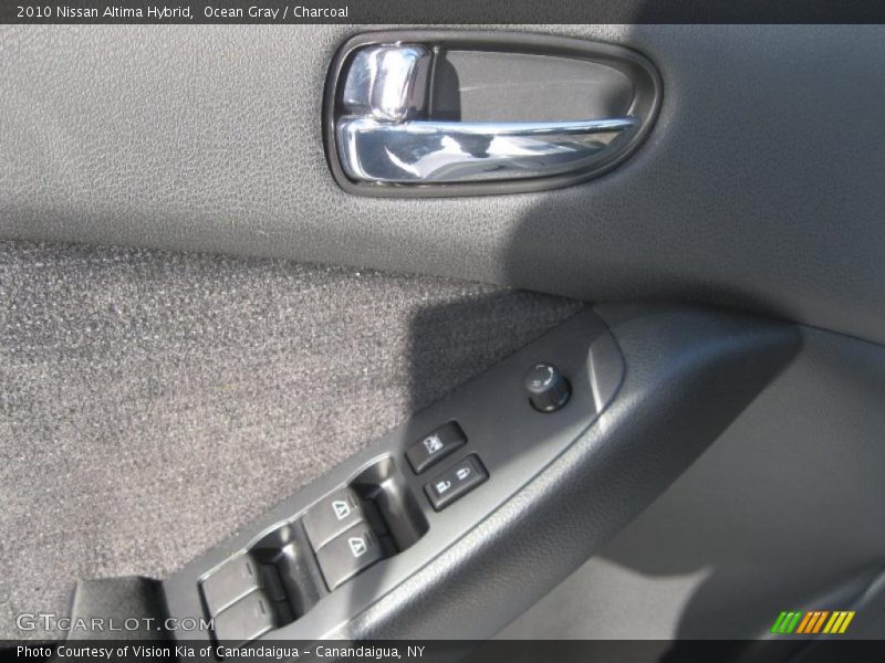 Ocean Gray / Charcoal 2010 Nissan Altima Hybrid