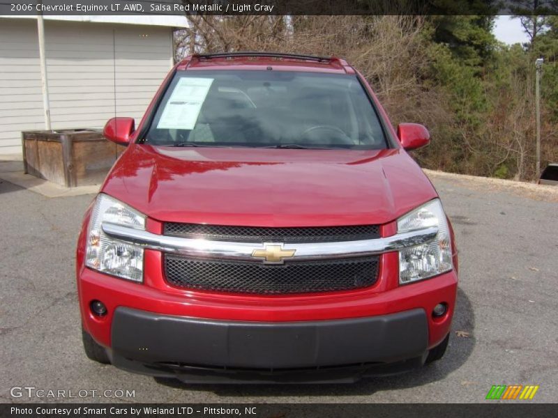 Salsa Red Metallic / Light Gray 2006 Chevrolet Equinox LT AWD
