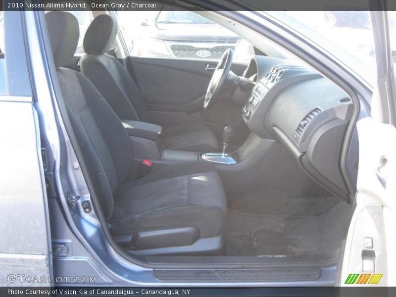 Ocean Gray / Charcoal 2010 Nissan Altima Hybrid