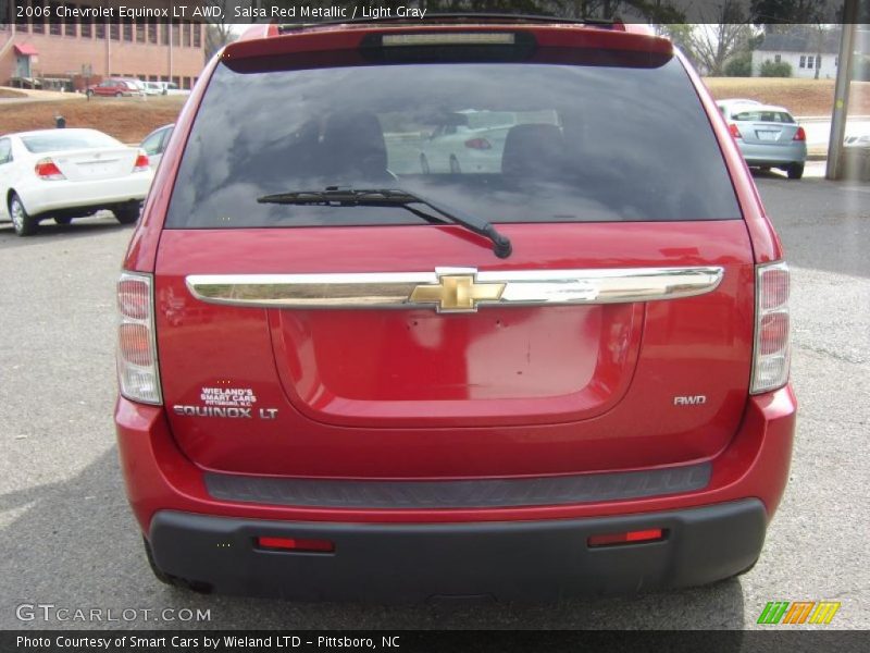 Salsa Red Metallic / Light Gray 2006 Chevrolet Equinox LT AWD