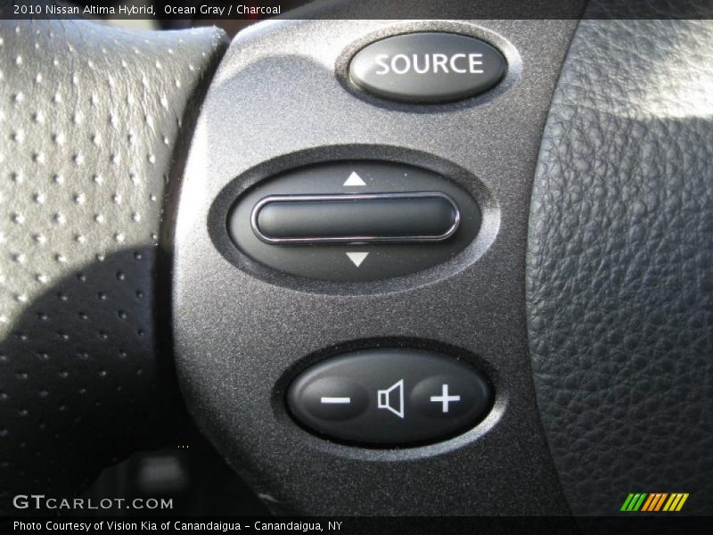 Ocean Gray / Charcoal 2010 Nissan Altima Hybrid