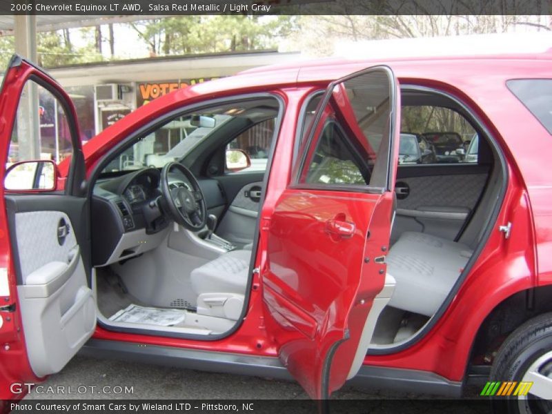 Salsa Red Metallic / Light Gray 2006 Chevrolet Equinox LT AWD