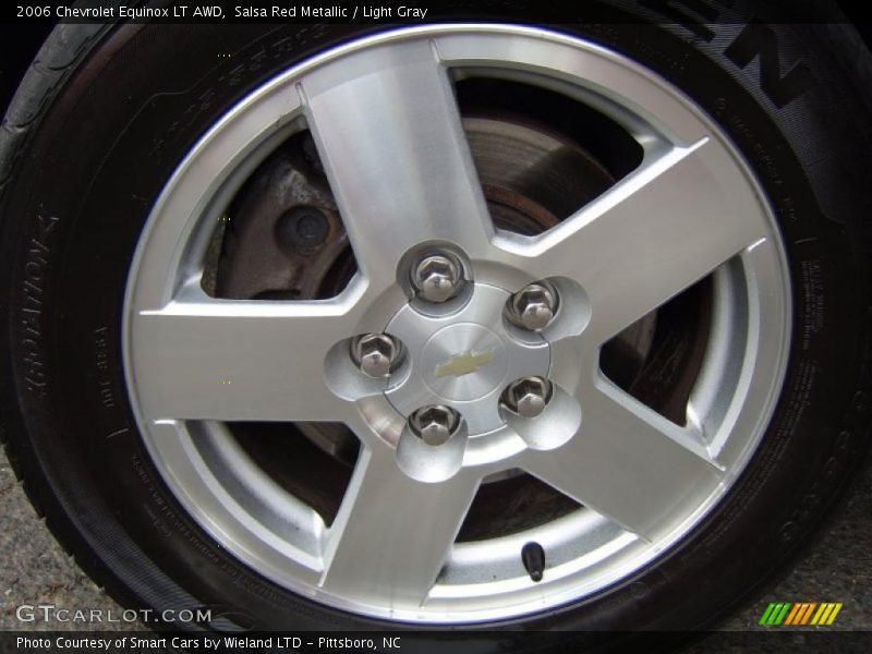Salsa Red Metallic / Light Gray 2006 Chevrolet Equinox LT AWD