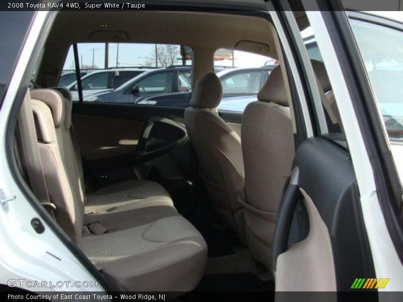 Super White / Taupe 2008 Toyota RAV4 4WD