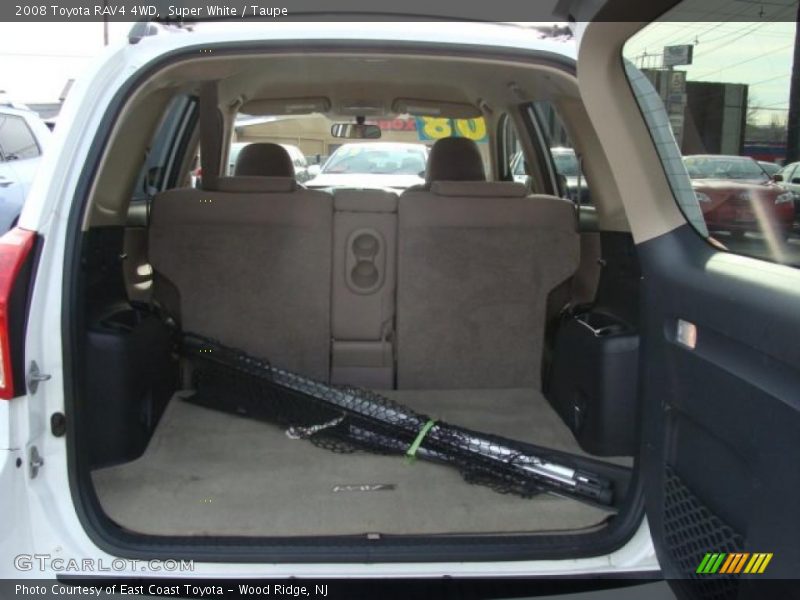 Super White / Taupe 2008 Toyota RAV4 4WD