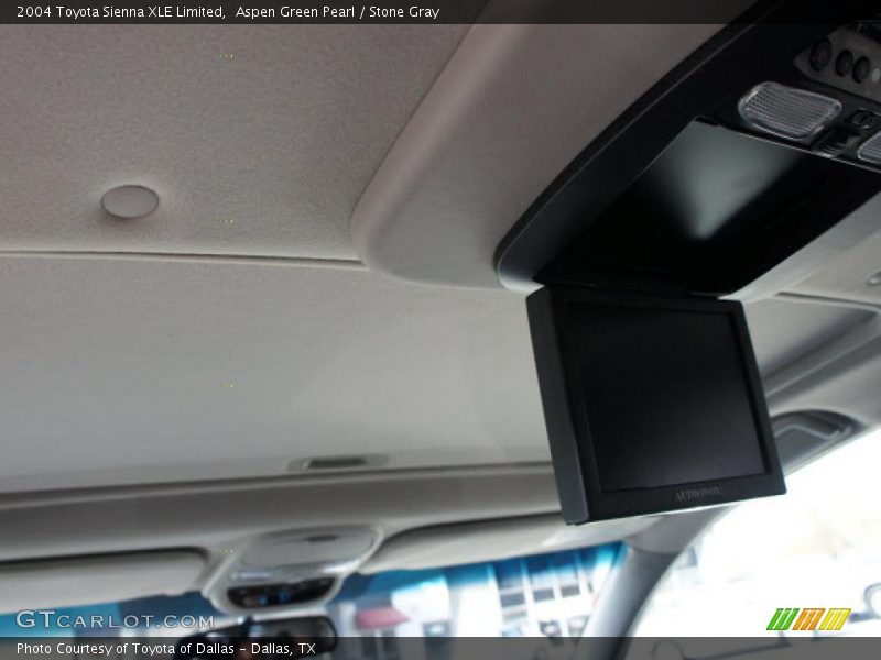 Aspen Green Pearl / Stone Gray 2004 Toyota Sienna XLE Limited