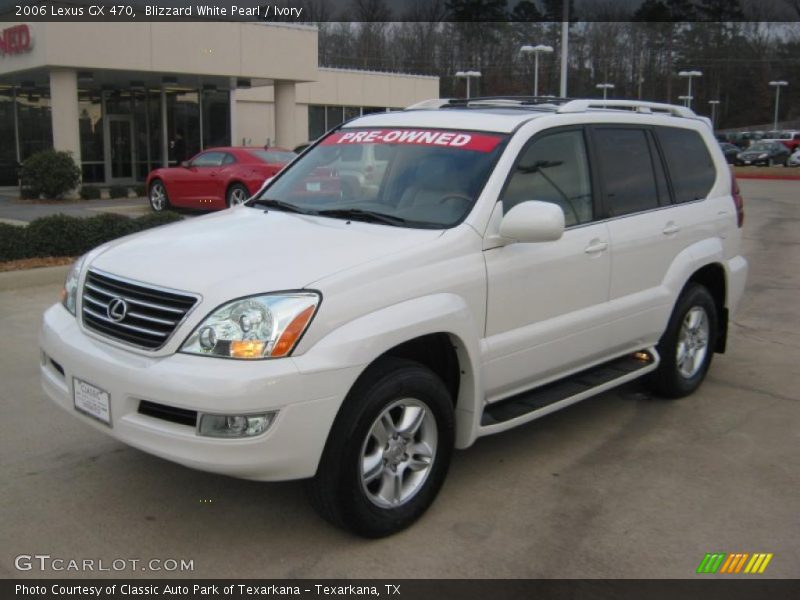 Blizzard White Pearl / Ivory 2006 Lexus GX 470