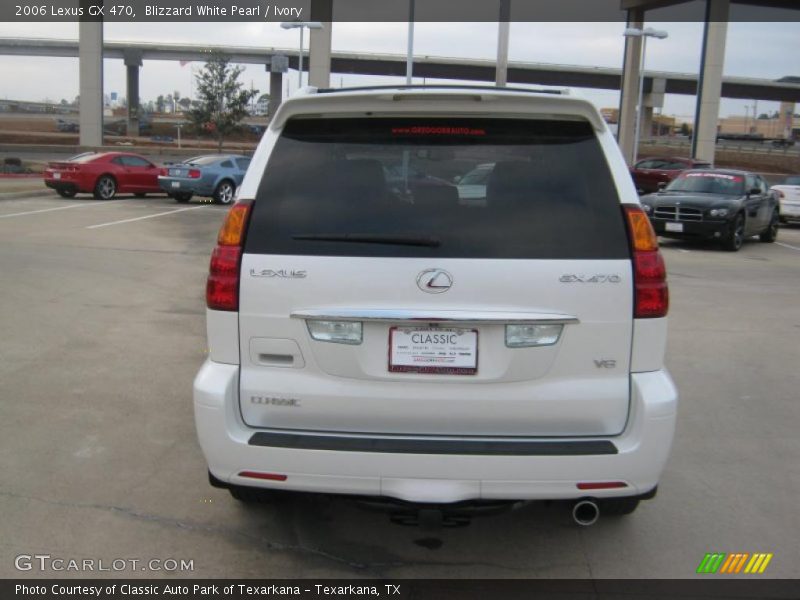 Blizzard White Pearl / Ivory 2006 Lexus GX 470