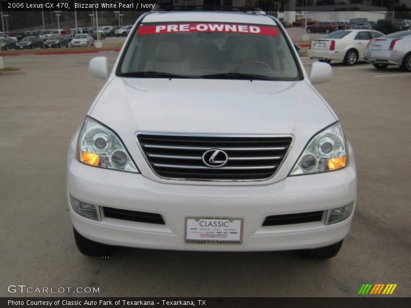 Blizzard White Pearl / Ivory 2006 Lexus GX 470