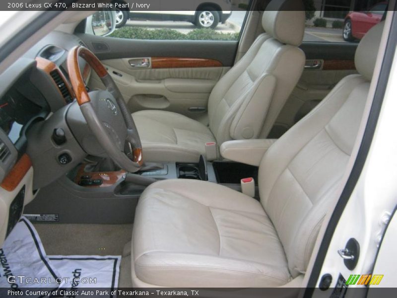 Blizzard White Pearl / Ivory 2006 Lexus GX 470