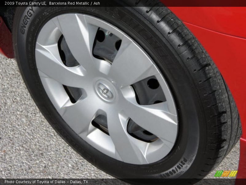Barcelona Red Metallic / Ash 2009 Toyota Camry LE