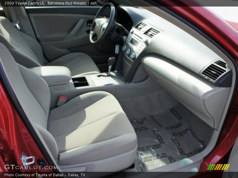Barcelona Red Metallic / Ash 2009 Toyota Camry LE