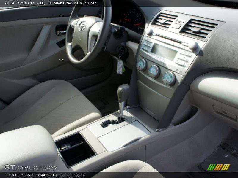 Barcelona Red Metallic / Ash 2009 Toyota Camry LE