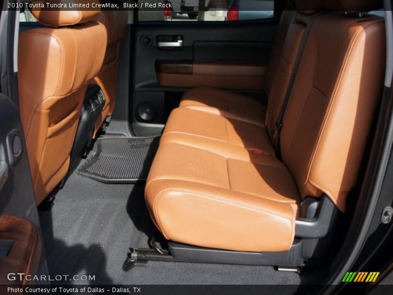 Black / Red Rock 2010 Toyota Tundra Limited CrewMax