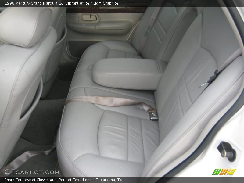 Vibrant White / Light Graphite 1998 Mercury Grand Marquis LS