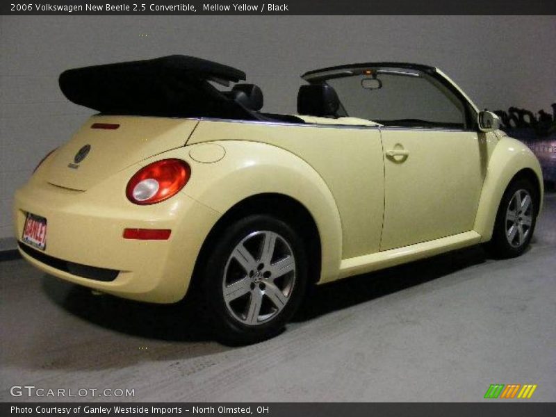 Mellow Yellow / Black 2006 Volkswagen New Beetle 2.5 Convertible
