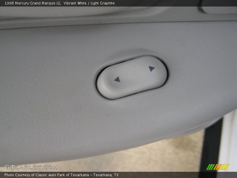 Vibrant White / Light Graphite 1998 Mercury Grand Marquis LS