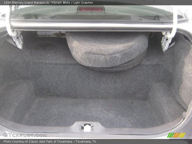 Vibrant White / Light Graphite 1998 Mercury Grand Marquis LS