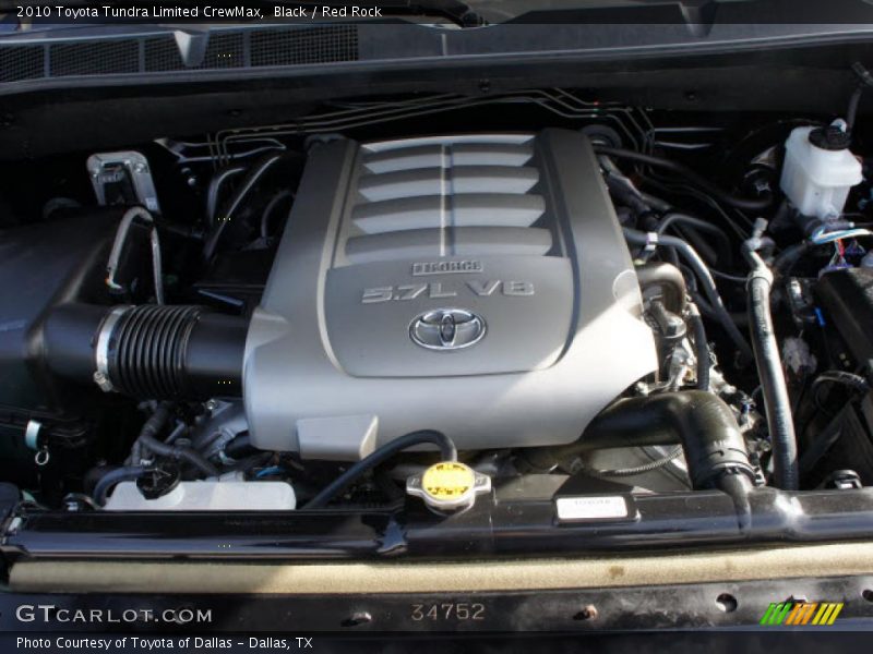  2010 Tundra Limited CrewMax Engine - 5.7 Liter i-Force DOHC 32-Valve Dual VVT-i V8