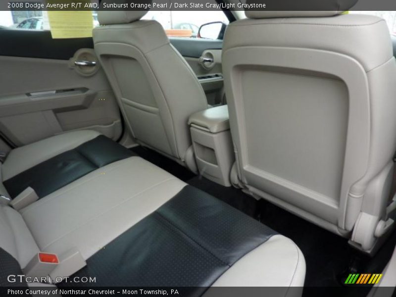  2008 Avenger R/T AWD Dark Slate Gray/Light Graystone Interior