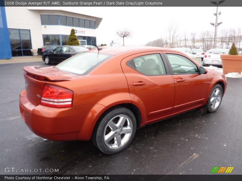  2008 Avenger R/T AWD Sunburst Orange Pearl