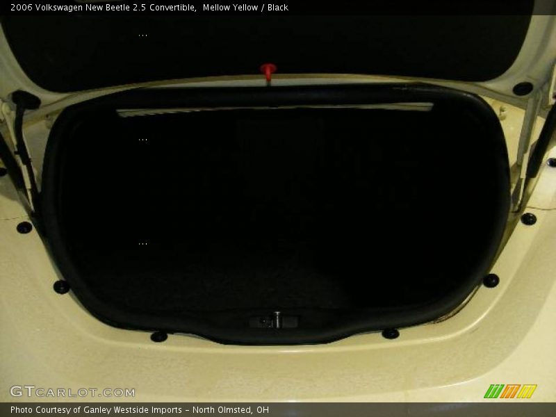 Mellow Yellow / Black 2006 Volkswagen New Beetle 2.5 Convertible