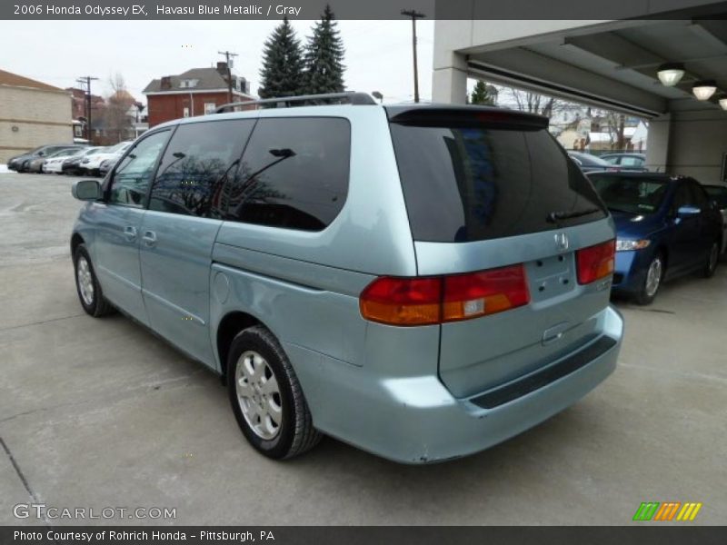 Havasu Blue Metallic / Gray 2006 Honda Odyssey EX